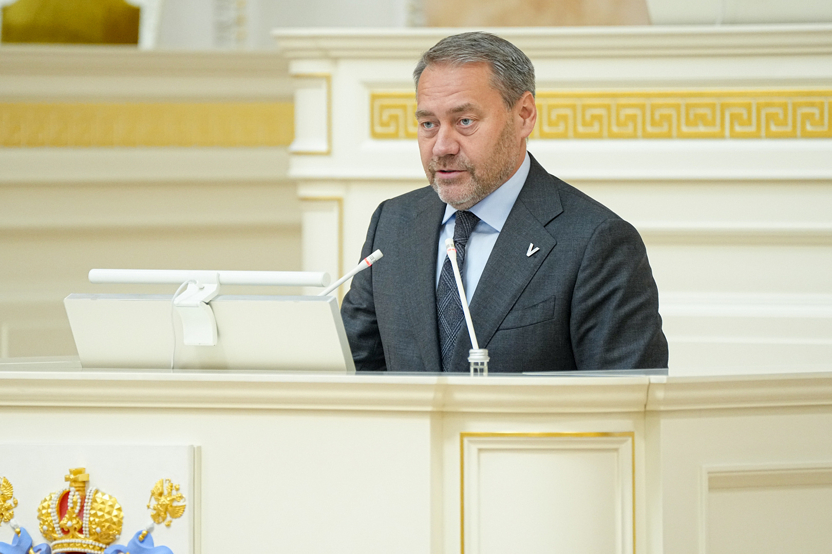 Заседание ЗакСа А.Н. Бельский