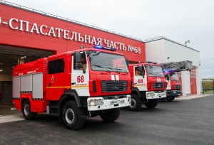 Новая пожарная часть в Парголово 1